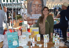 Vivianne Lumeer bij CÎME skincare. 